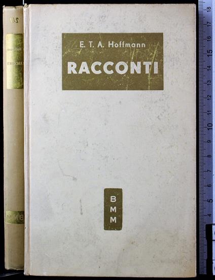 Racconti - Ernst T. Hoffmann - copertina