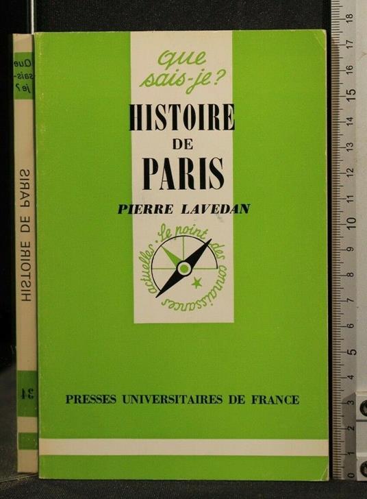 Histoire De Paris - Pierre Lavedan - copertina