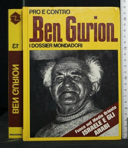 Ben Gurion - Nuccio F. Madera - copertina