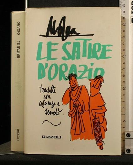 Le Satire - Q. Flacco Orazio - copertina