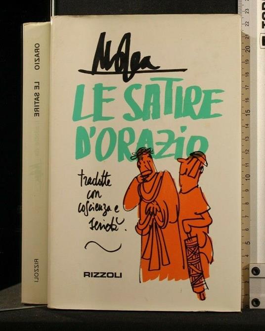 Le Satire - Q. Flacco Orazio - copertina