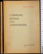 Impegno sociale costituzione