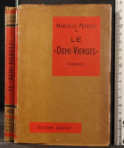 Le demi-vierges - Marcel Prévost - copertina