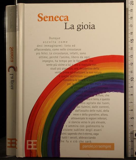 La gioia - L. Anneo Seneca - copertina