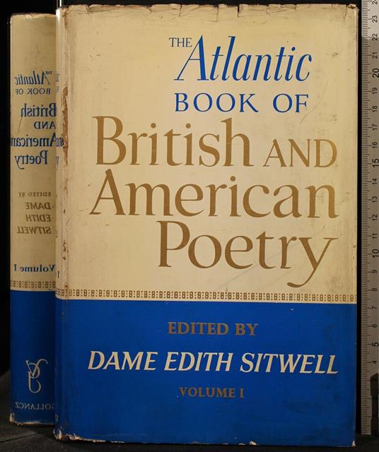 The Atlantic Book Of British And American Poetry. Vol 1 - Edith Sitwell - copertina