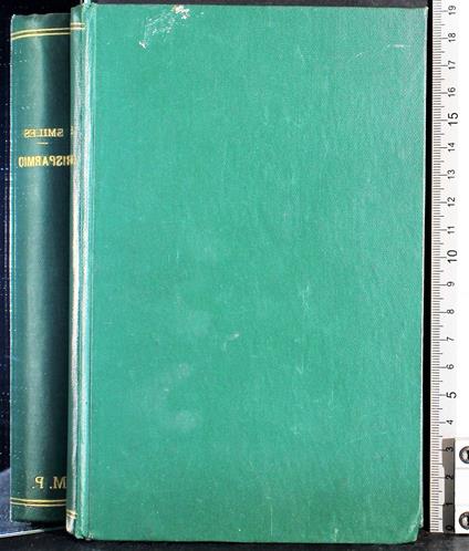 Risparmio - Samuel Smiles - copertina