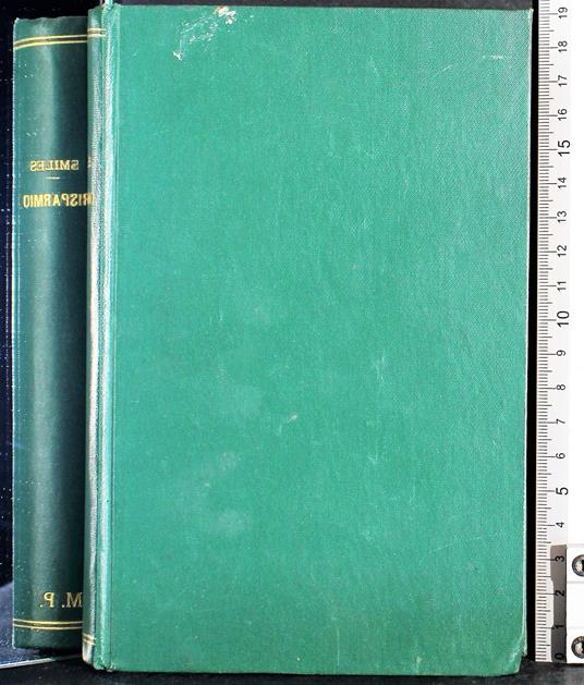 Risparmio - Samuel Smiles - copertina