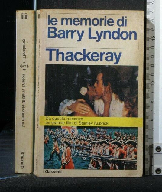 Le Memorie di Barry Lyndon - William M. Thackeray - copertina
