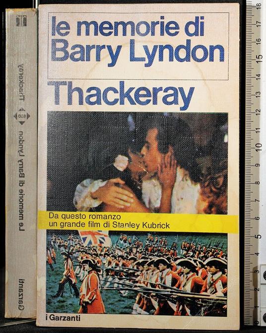 Le memorie di Barry Lyndon - William M. Thackeray - copertina
