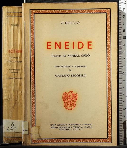 Eneide - Publio Virgilio Marone - copertina