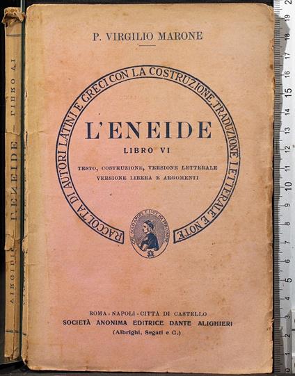 L' Eneide. Libro VI - Publio Virgilio Marone - copertina