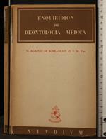 Enquiridion De Deontologia Medica