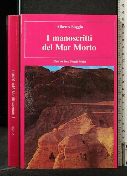 I Manoscritti Del Mar Morto - Manoscritti Del Mar Morto di: Alberto Soggin - copertina