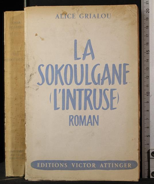 La sokoulgane (l'intruse) - sokoulgane (l'intruse) di: Alice Grialou - copertina