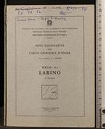 Note illustrative della carta geologica d'Italia. Larino