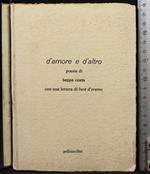 D'amore e d'altro. Poesie