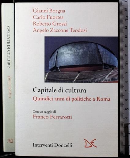 Capitale di cultura - Capitale di cultura di: Borgna - copertina