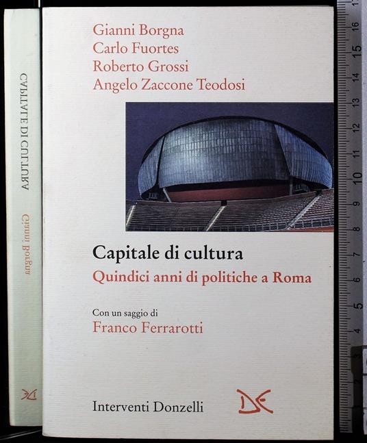 Capitale di cultura - Capitale di cultura di: Borgna - copertina