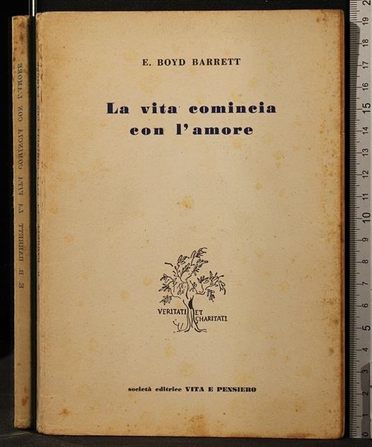 La Vita Comincia con L'Amore - Vita Comincia con L'Amore di: Boyd Barrett - copertina