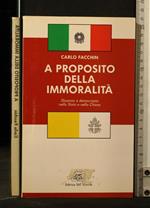 A Proposito Della Immoralità
