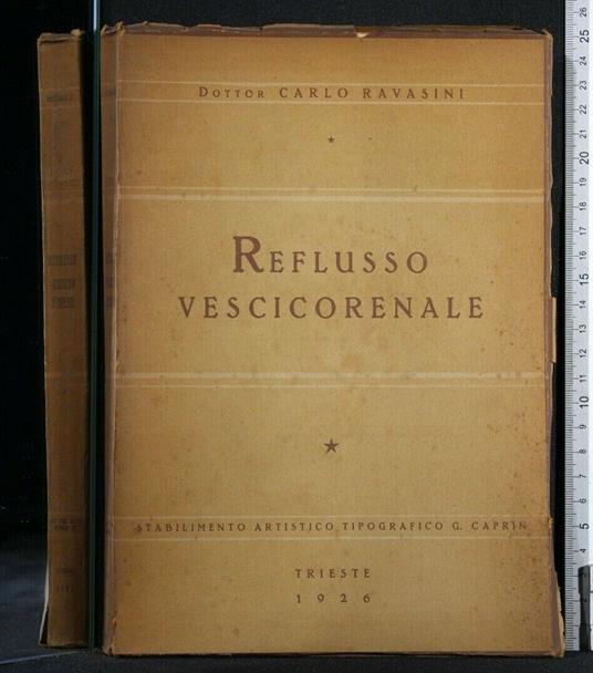 Reflusso Vescicorenale - Reflusso Vescicorenale di: Carlo Ravasini - copertina