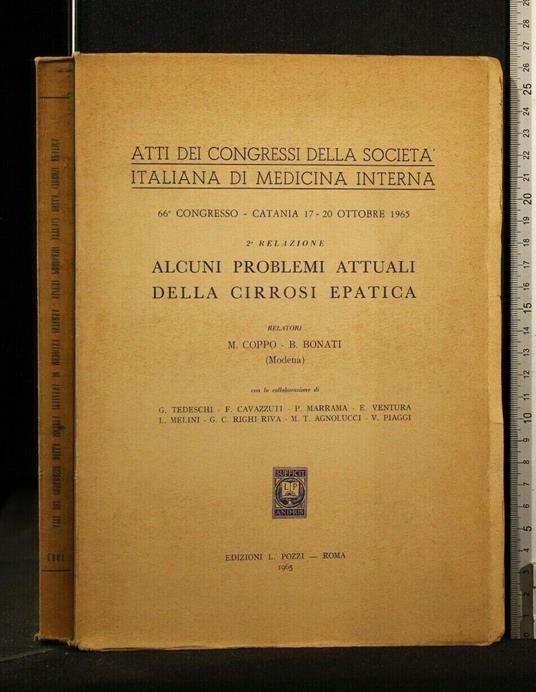 Atti Dei Congressi Della Società Italiana di Medicina Interna - Atti Dei Congressi Della Società Italiana di Medicina Interna di: Coppo - copertina