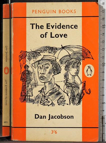 The evidence of love - evidence of love di: Dan Jacobson - copertina