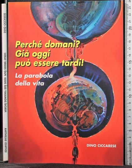 Perché domani? Già oggi può essere tardi! - Perché domani? Già oggi può essere tardi! di: Dino Ciccarese - copertina