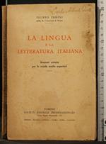 La Lingia e La Letteratura Italiana