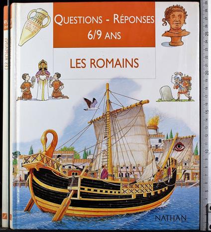 Les romains - romains di: Fiano Macdonald - copertina