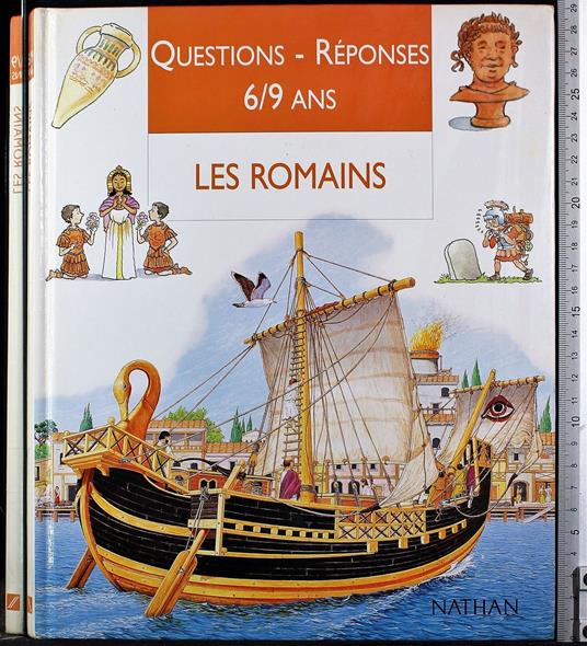 Les romains - romains di: Fiano Macdonald - copertina