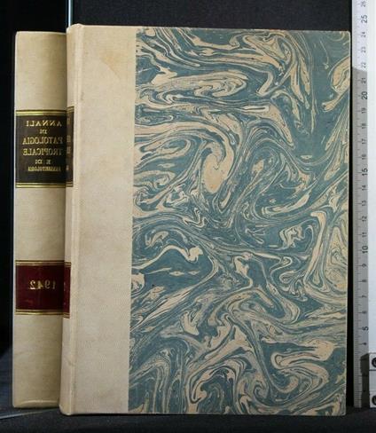 Annali di Patologia Tropicale e di Parassitologia 1942 Volume 3 - Annali di Patologia Tropicale e di Parassitologia 1942 Volume 3 di: G. Serra - copertina