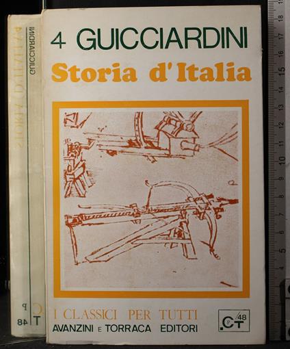 Storia d'Italia 4 - Storia d'Italia 4 di: Gucciardini - copertina