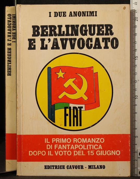 Berlinguer e l'avvocato - Berlinguer e l'avvocato di: I due anonimi - copertina