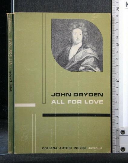 All For Love - All For Love di: John Dryden - copertina