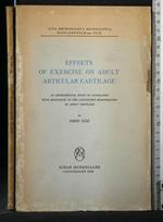 Effects Of Exercise On Adult Articular Cartilage Acta