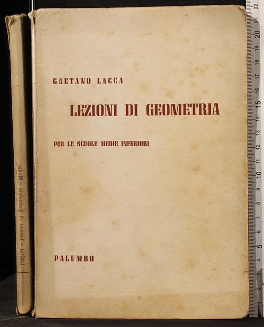 Lezioni di geometria - Lezioni di geometria di: Lacca - copertina