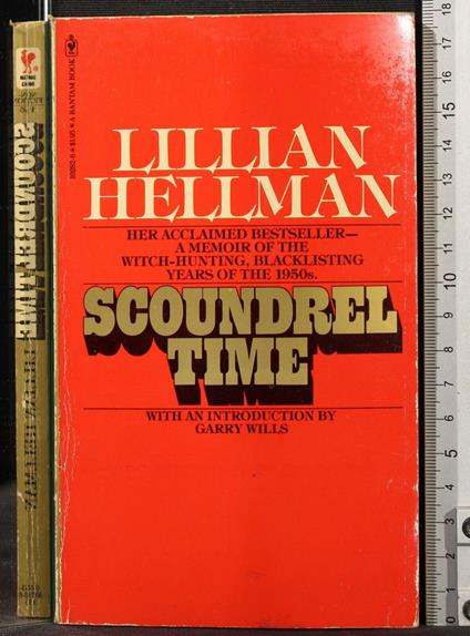 Scounrel - Scounrel di: Lilliam Hellman - copertina