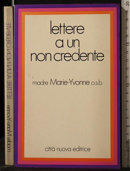 Lettere a Un Non - Lettere a Un Non di: Madre Marie Yvonne - copertina