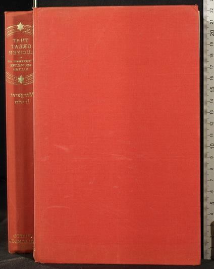 That Great Lucifer - That Great Lucifer di: Margaret Irwin - copertina