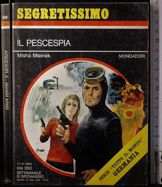 Il pescespia - pescespia di: Misha Mleinek - copertina