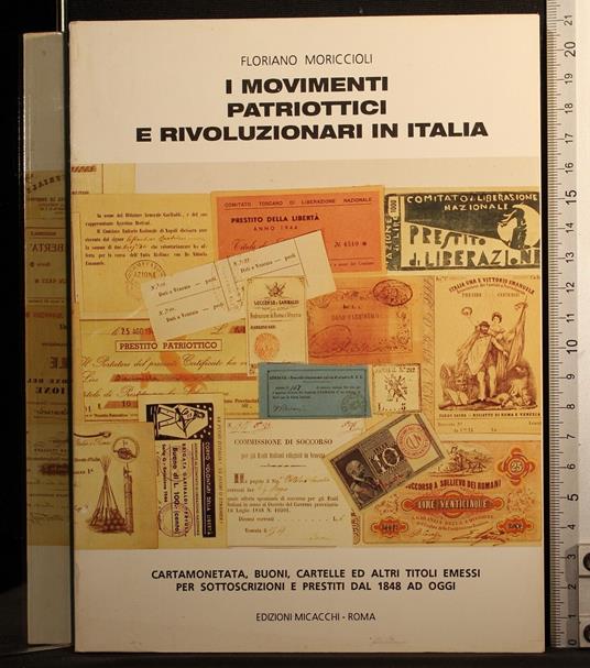 I movimenti patriottici e rivoluzionari in Italia - movimenti patriottici e rivoluzionari in Italia di: Moriccioli - copertina