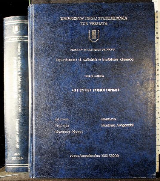 Tesi di laurea. Gli ipogei punici dipinti - Tesi di laurea. Gli ipogei punici dipinti di: Nicoletta Aragozzini - copertina