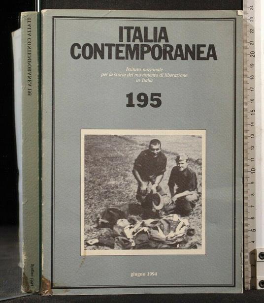 Italia Contemporanea 195 Autori: Aa.Vv - Italia Contemporanea 195 Autori: Aa.Vv di: Non applicabile - copertina