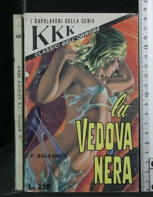 La Vedova Nera - Vedova Nera di: Pascal Balagné - copertina