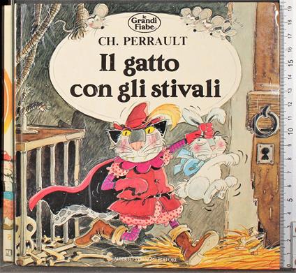 Il gatto con gli stivali - gatto con gli stivali di: Perrault - copertina