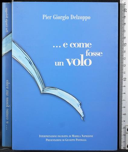 e come fosse un volo - e come fosse un volo di: Pier Giorgio Delzoppo - copertina