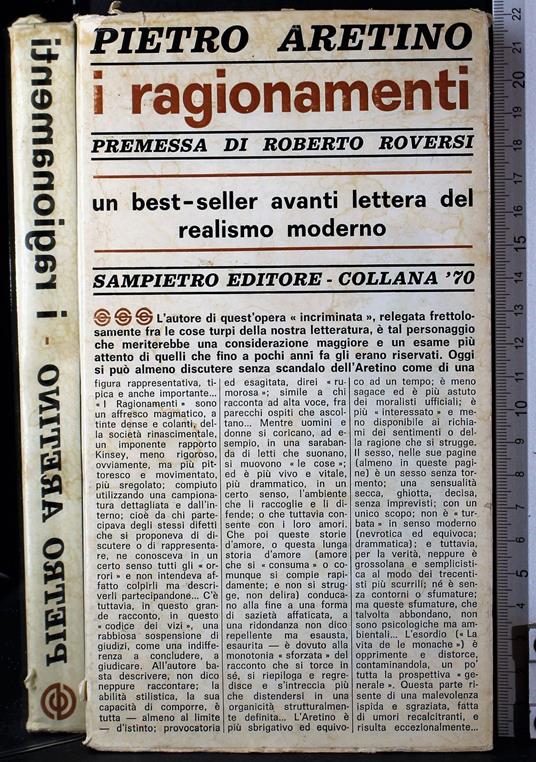 I raggionamenti - raggionamenti di: Pietro Arentino - copertina