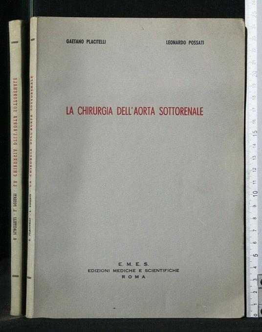 La Chirurgia Dell'Aorta Sottorenale - Chirurgia Dell'Aorta Sottorenale di: Placitelli - copertina