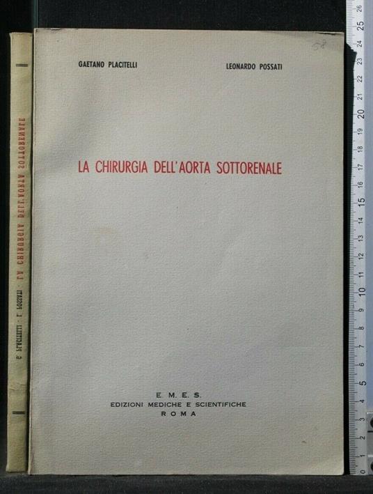 La Chirurgia Dell'Aorta Sottorenale - Chirurgia Dell'Aorta Sottorenale di: Placitelli - copertina